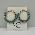 Prism Hoops | Handcrafted Japanese Crystal Earrings