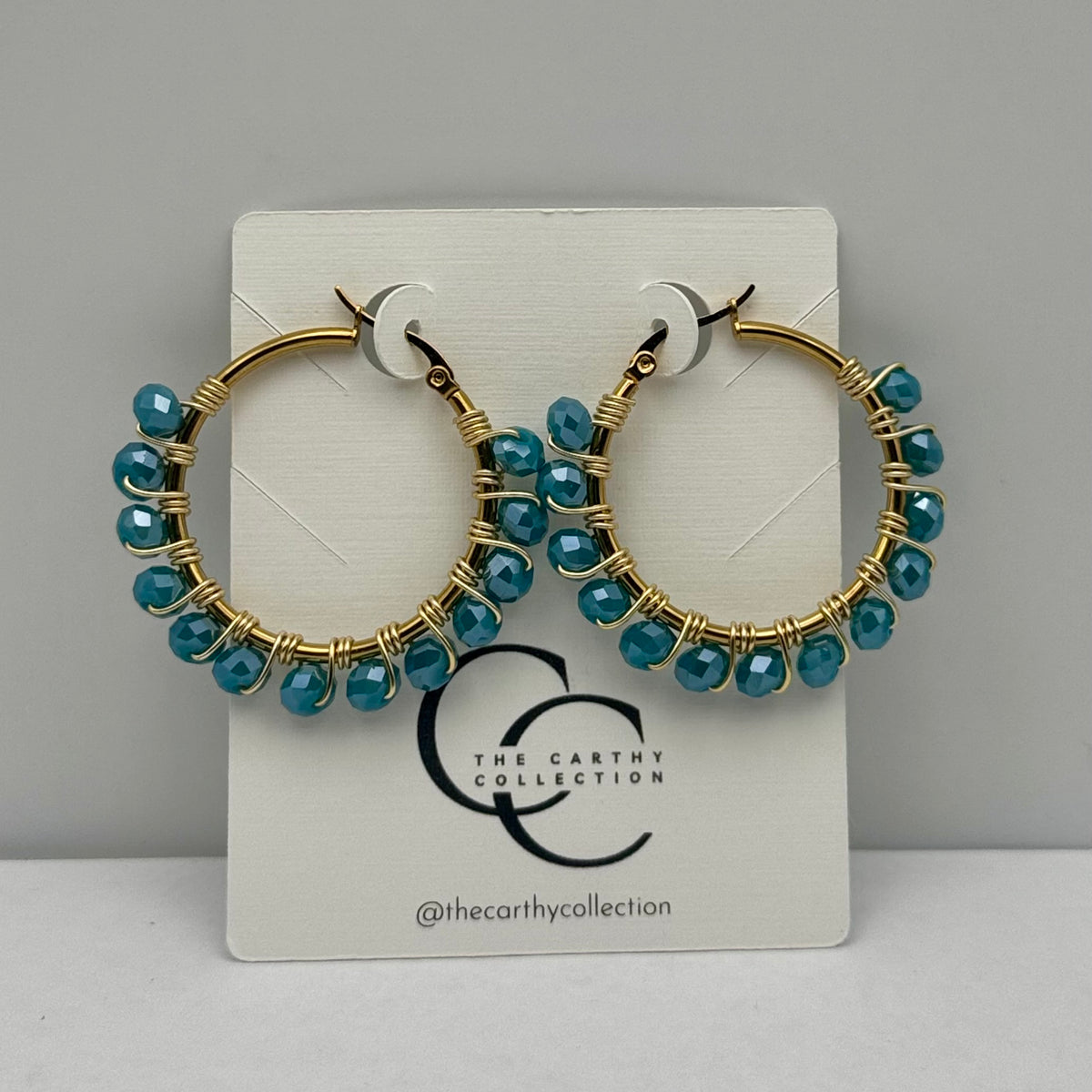Prism Hoops | Handcrafted Japanese Crystal Earrings