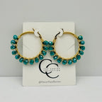 Prism Hoops | Handcrafted Japanese Crystal Earrings