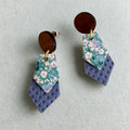Double Leather Earrings