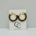 Harmony Hoops | Handcrafted Gemstone Earrings
